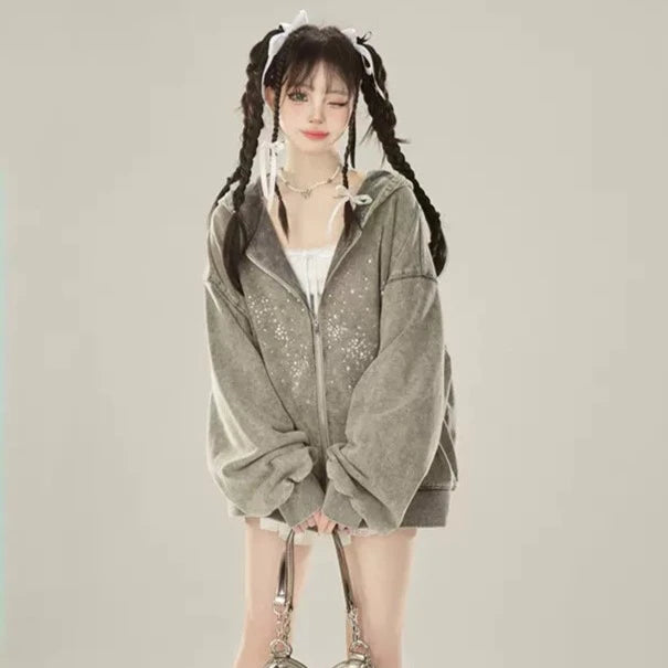 Light Grey Cozy Hoodie