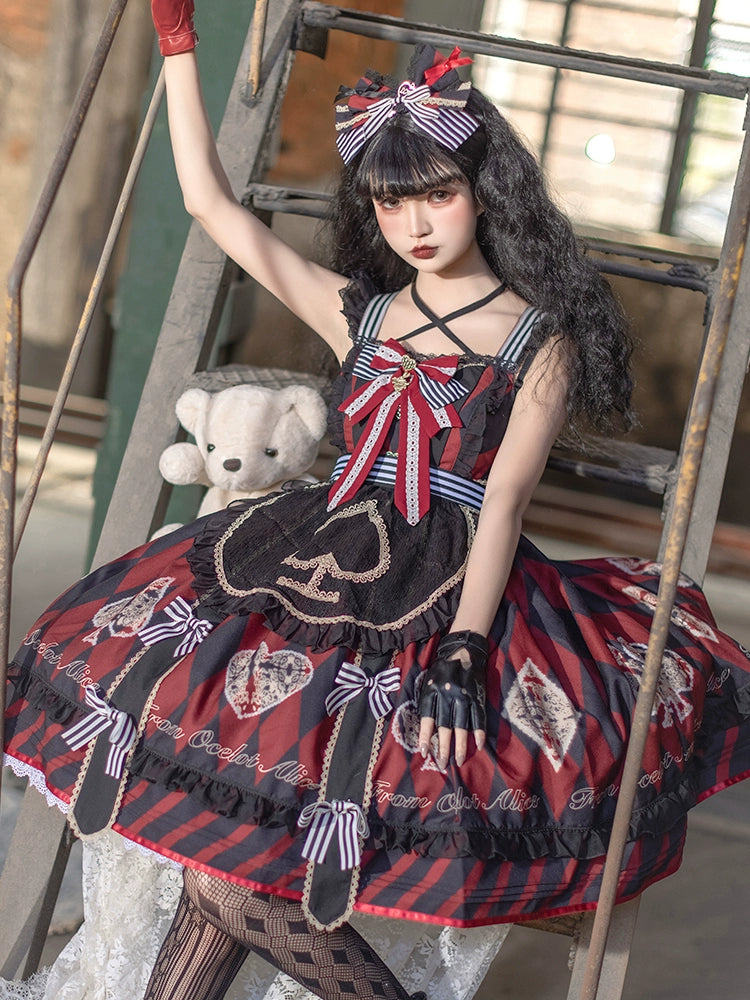 Sailor Belle Harlequin Sweet lolita Dress
