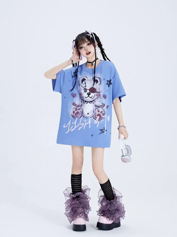 Dark Fantasy Teddy Oversized T-shirt