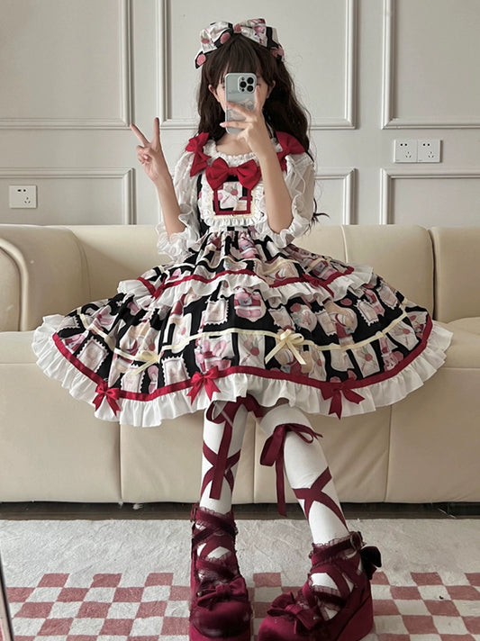 Bakery Bliss Ruffle Lolita Dress