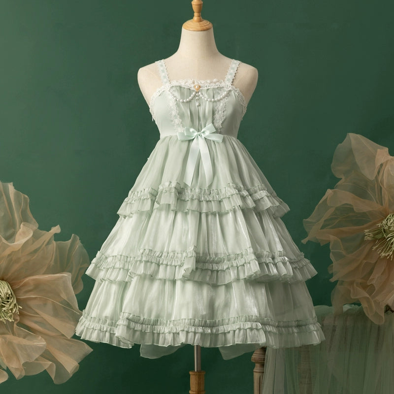 Creamy Lace Elegance Lolita Dress