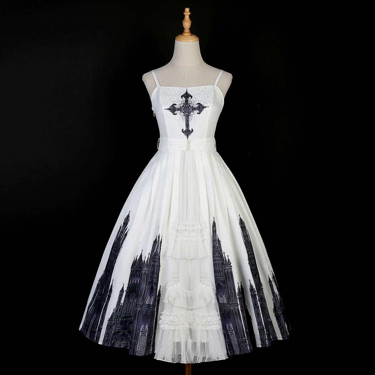 Gothic Cathedral Nocturnal Dress