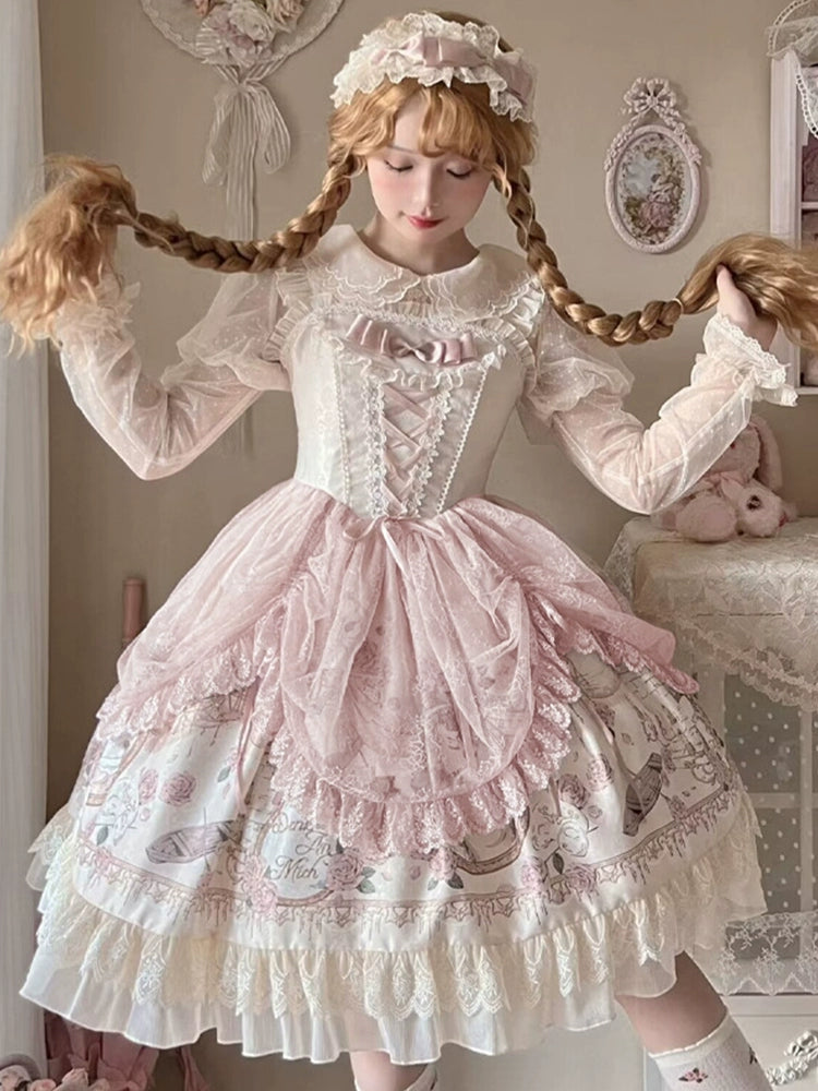 Blushing Pastel Fairy Tale Dress