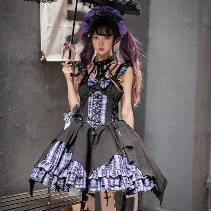 Gothic Twilight Elegance Dress