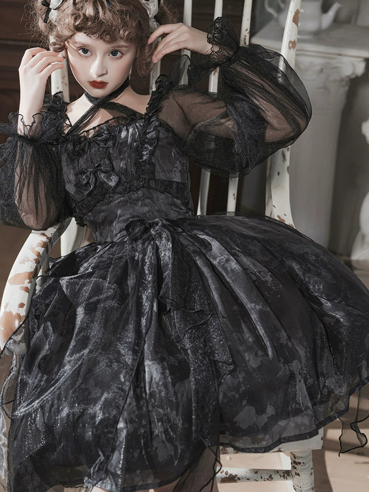 Mystic Shadow Gothic Dress