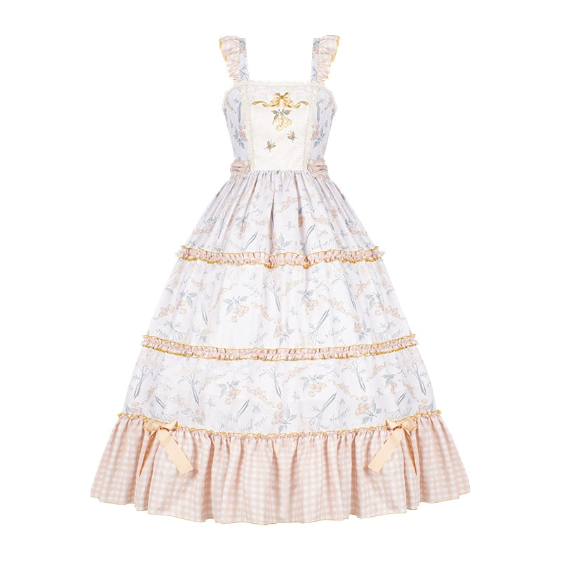 Vintage Blossom Meadow Maiden Dress