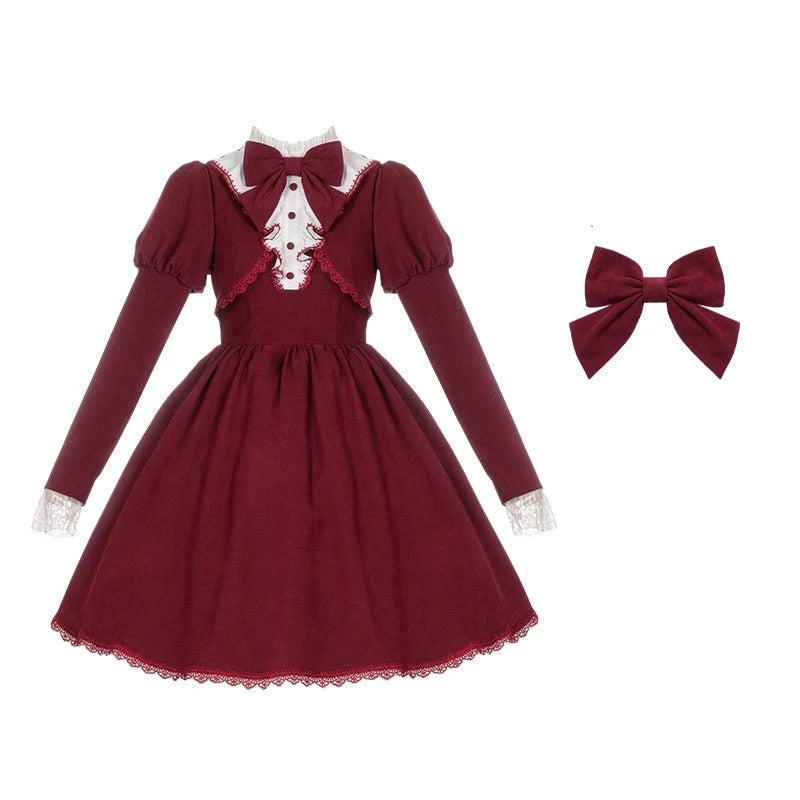 Royal Red Charm Princess Dress