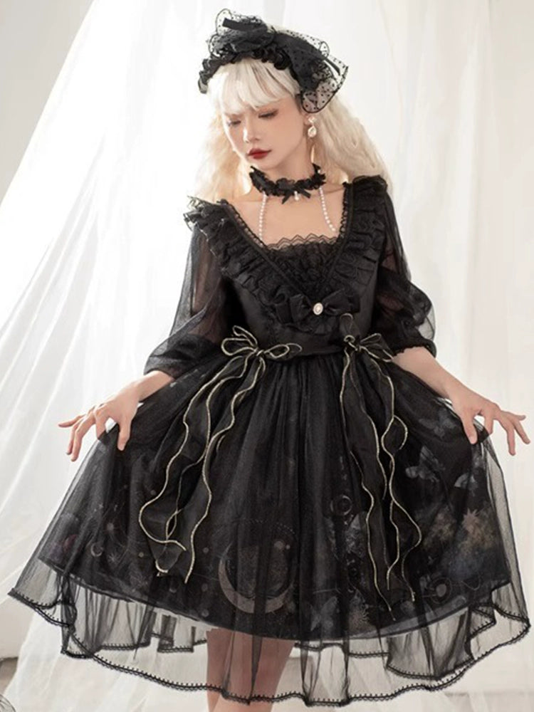 Mystic Charm Lace Lolita Dress