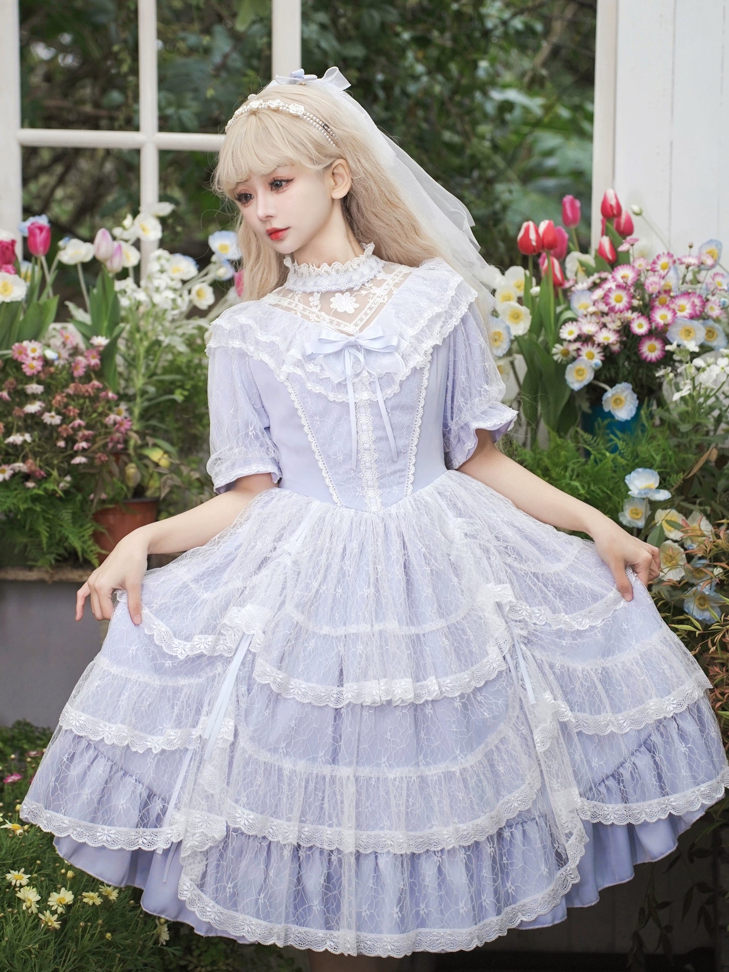 Lavender Blossom Fairy Dress