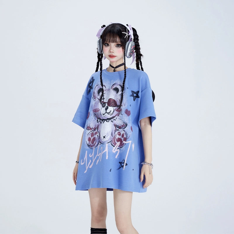 Dark Fantasy Teddy Oversized T-shirt