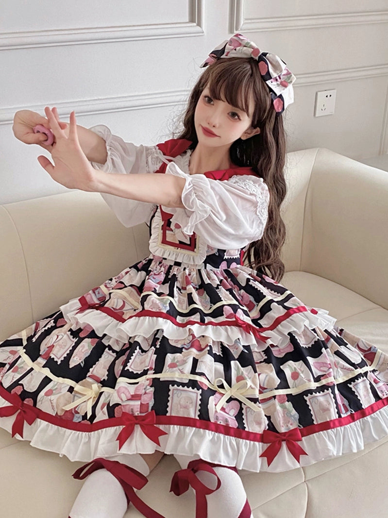 Bakery Bliss Ruffle Lolita Dress