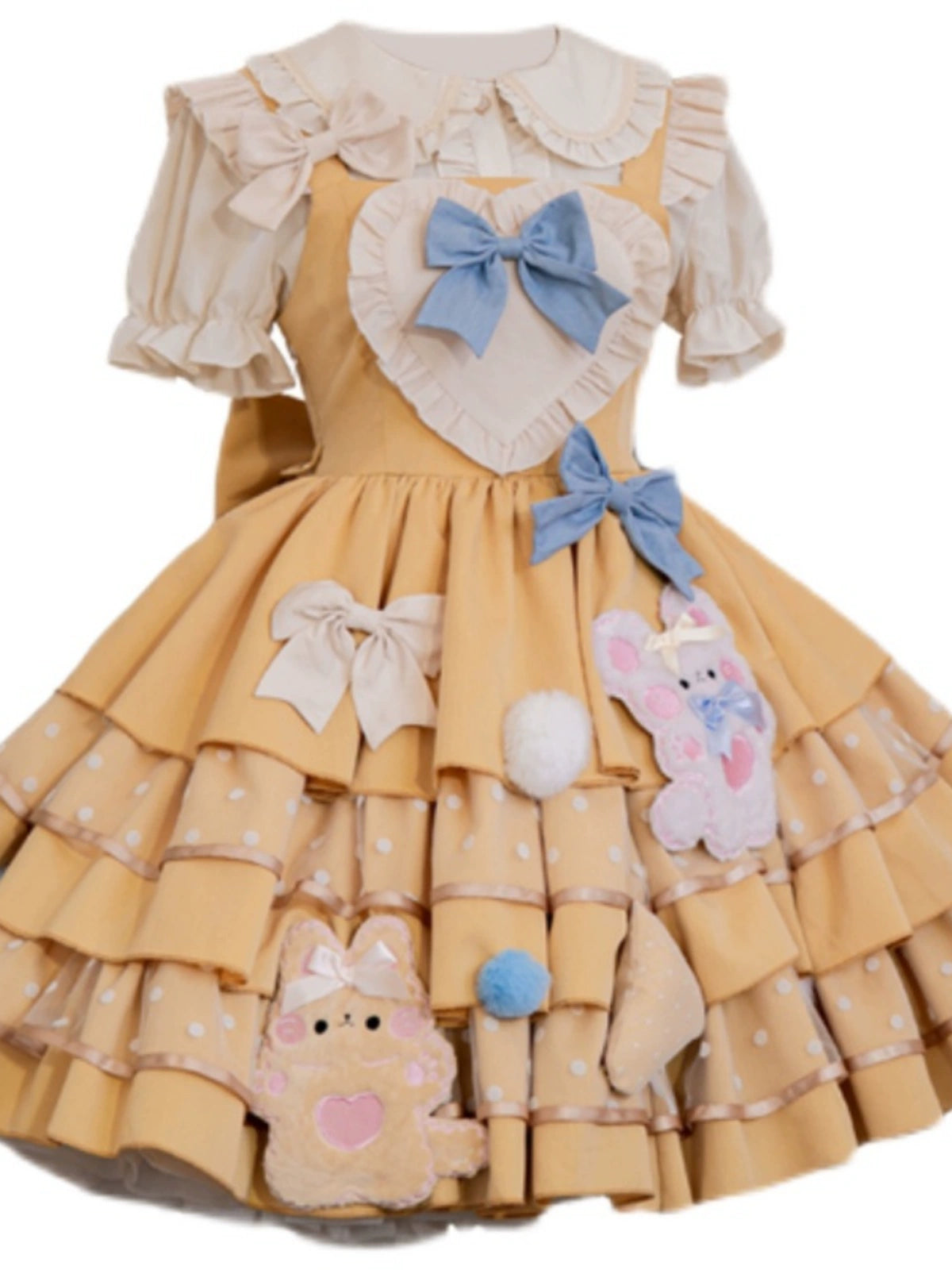 Sunny Bunny Delight Ruffle Dress