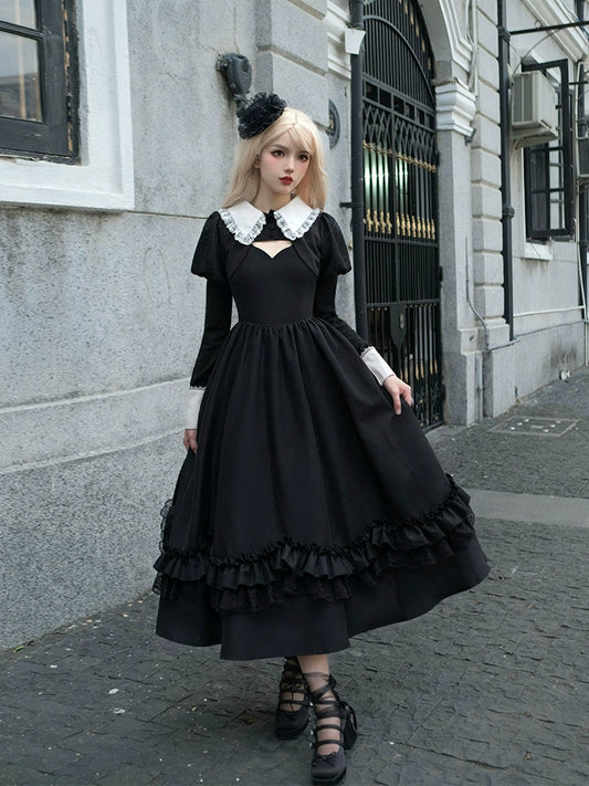 Gothic Victorian Midnight Enchantress Dress