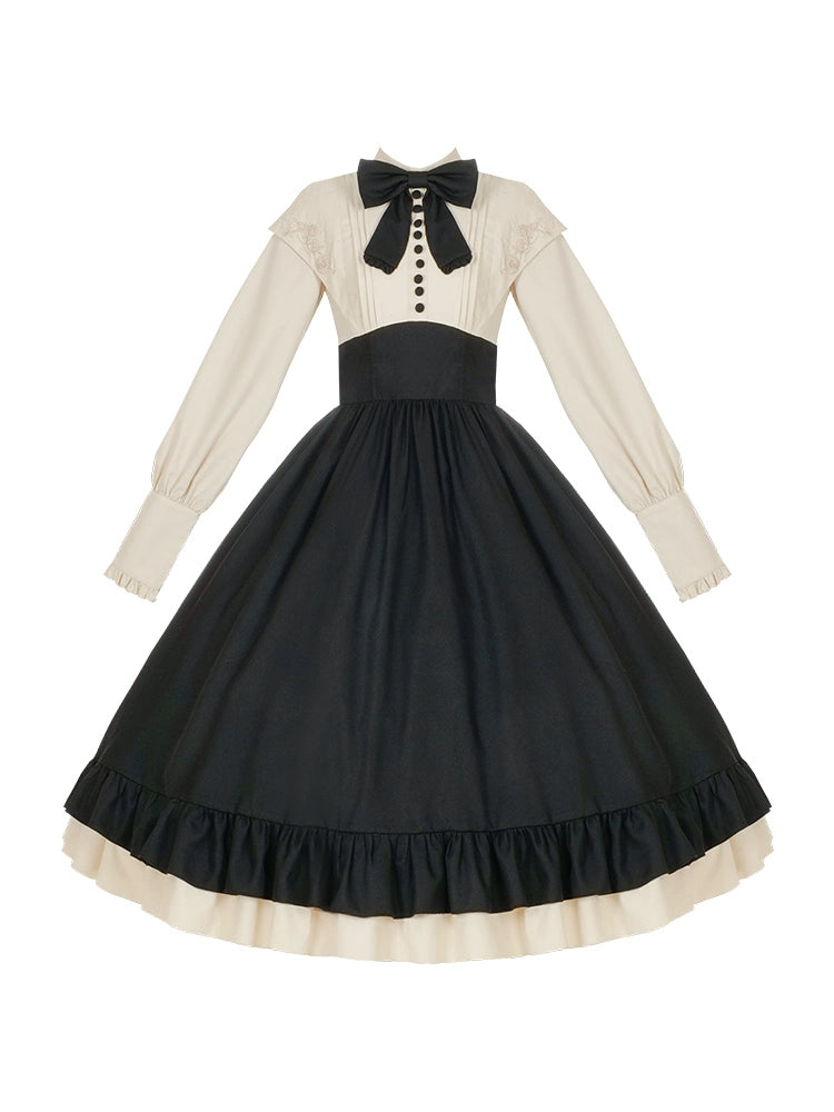 Chic Heritage Sophisticated Lolita Dress