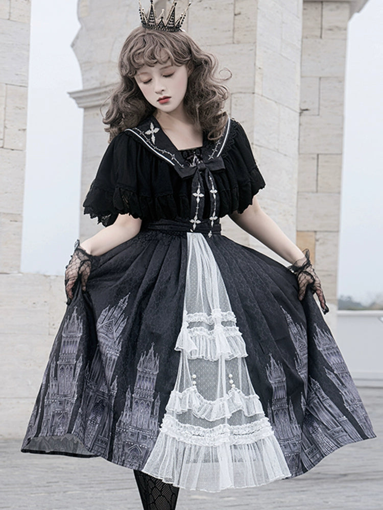 Gothic Cathedral Nocturnal Dress