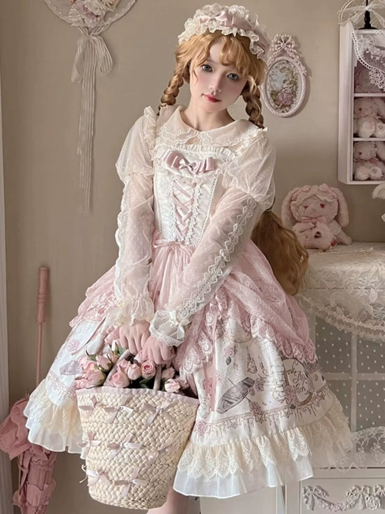 Blushing Pastel Fairy Tale Dress