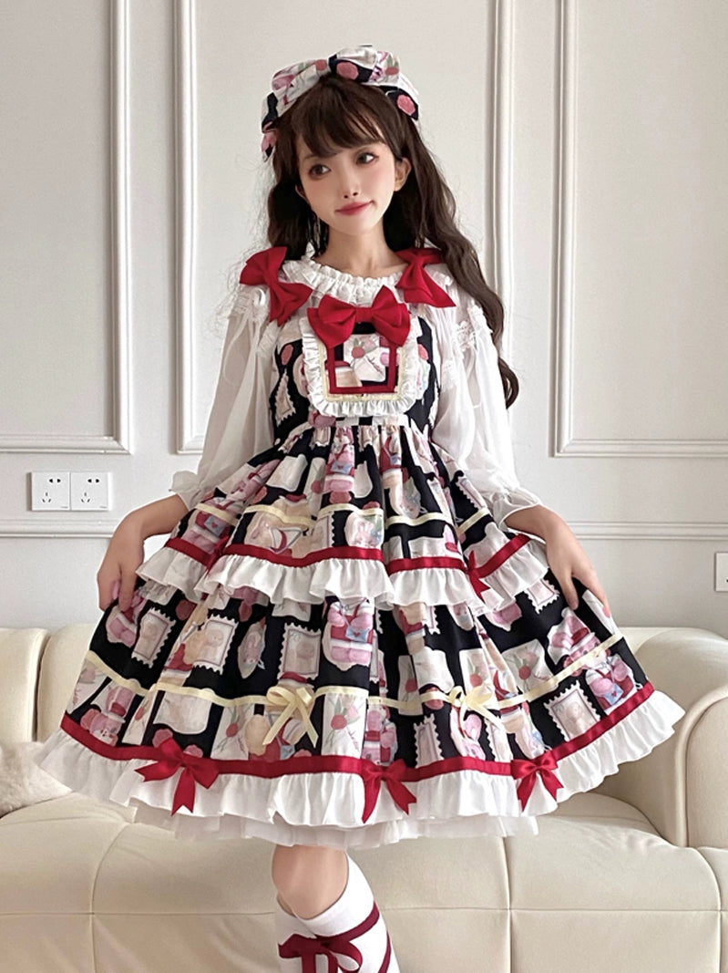 Bakery Bliss Ruffle Lolita Dress