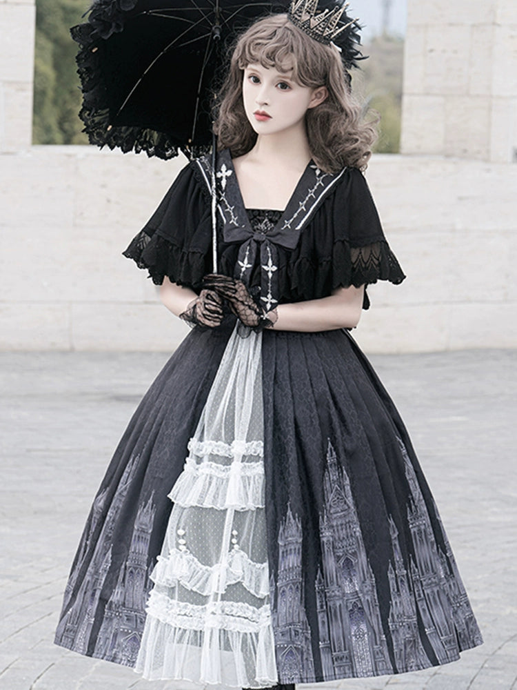 Gothic Cathedral Nocturnal Dress