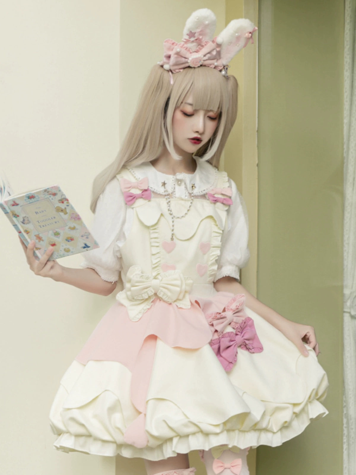 Sweetheart Bow Delight Lolita Dress