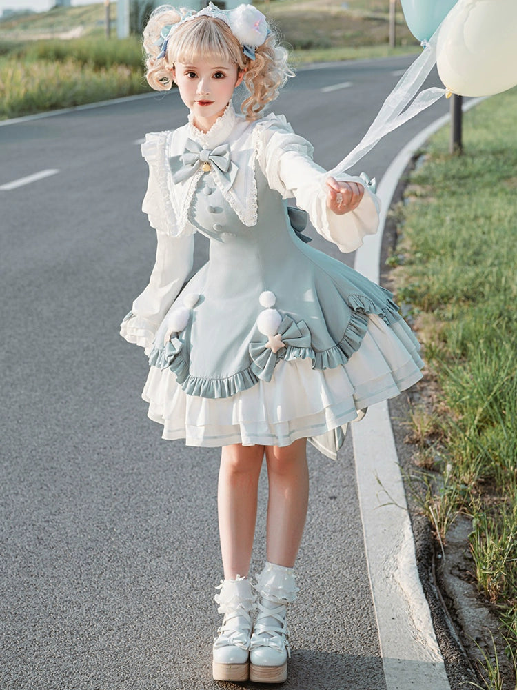 Sweet Pastel Cream Lolita Dress