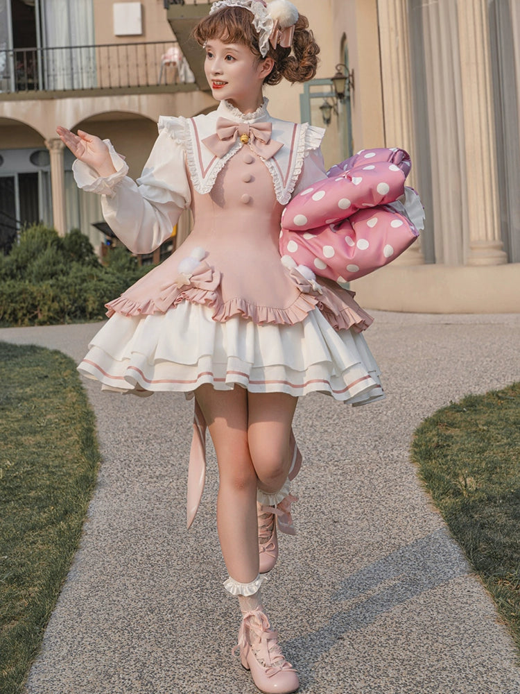 Sweet Pastel Cream Lolita Dress