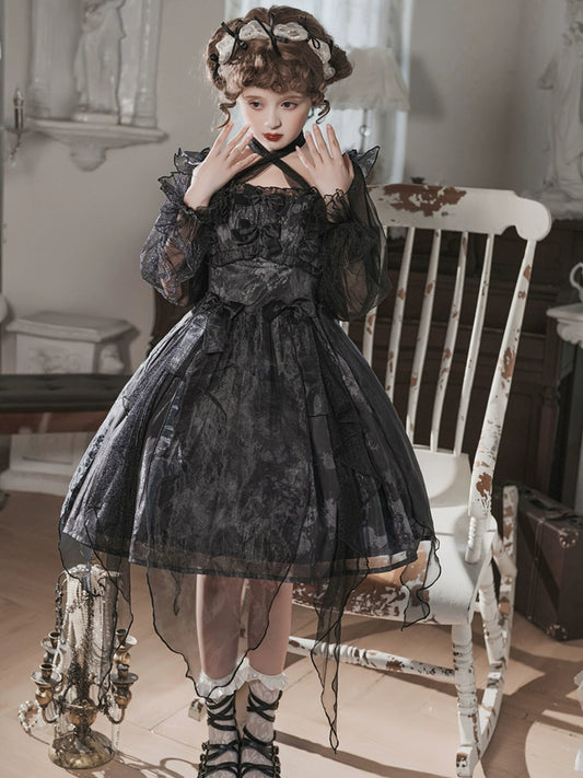 Mystic Shadow Gothic Dress