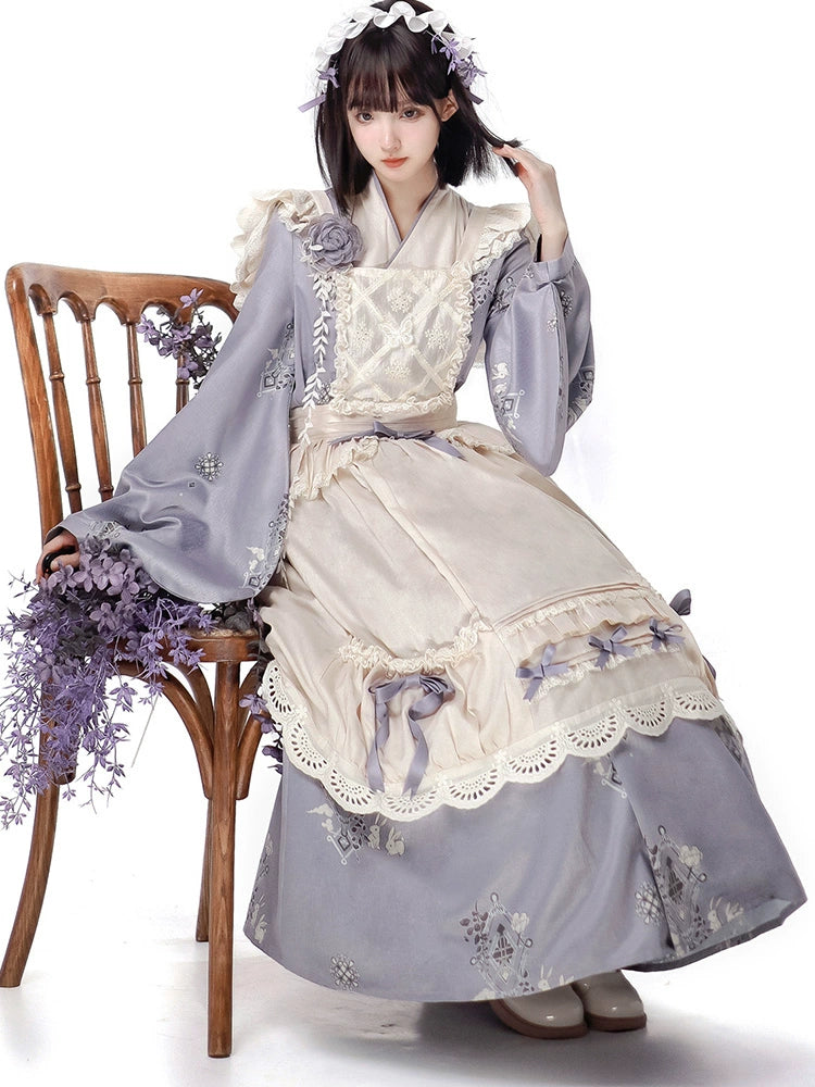 Lavender Lace Lolita Dress