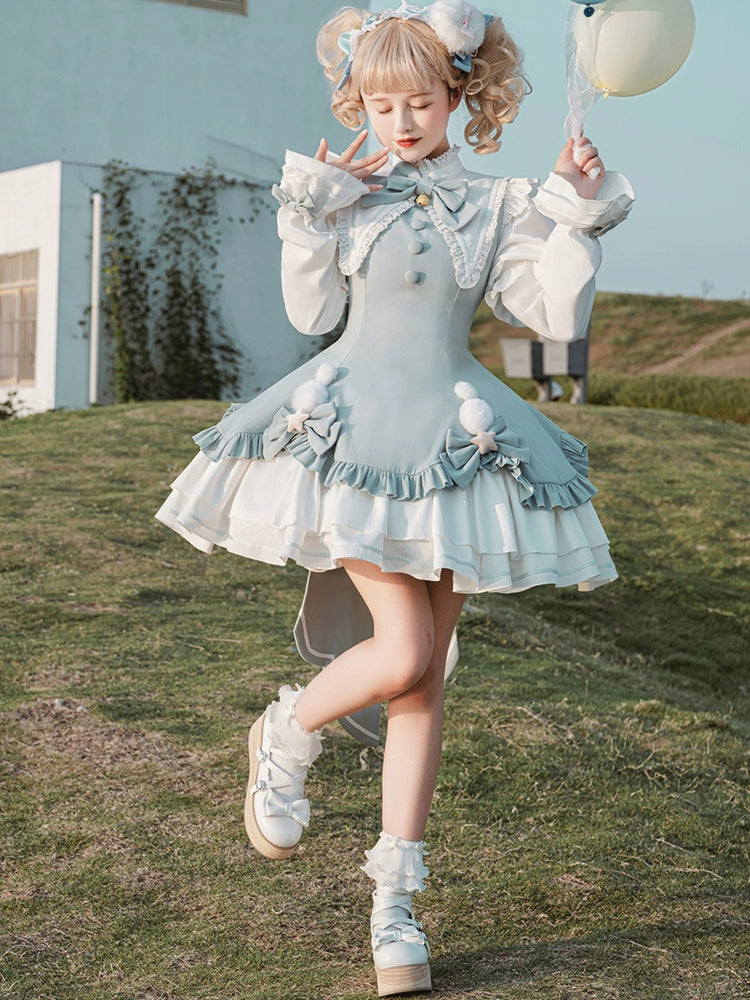 Sweet Pastel Cream Lolita Dress