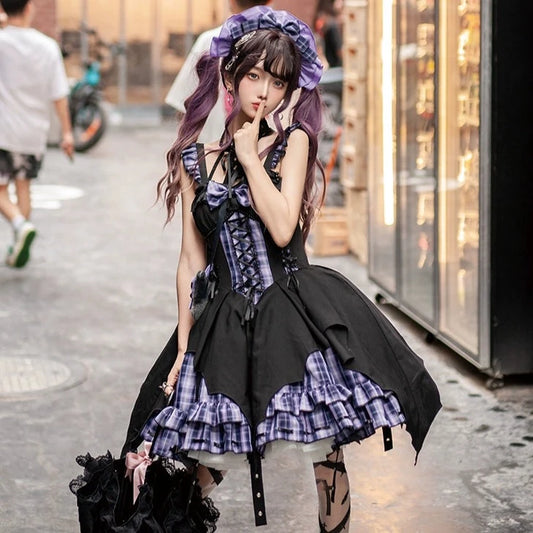 Gothic Twilight Elegance Dress