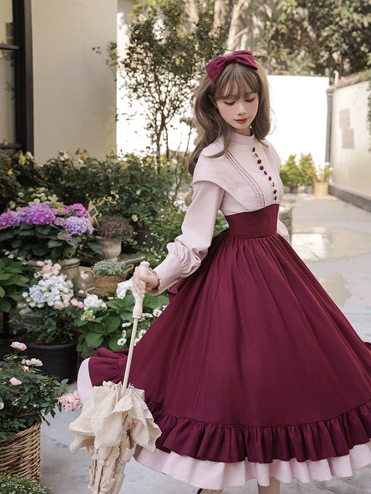 Chic Heritage Sophisticated Lolita Dress