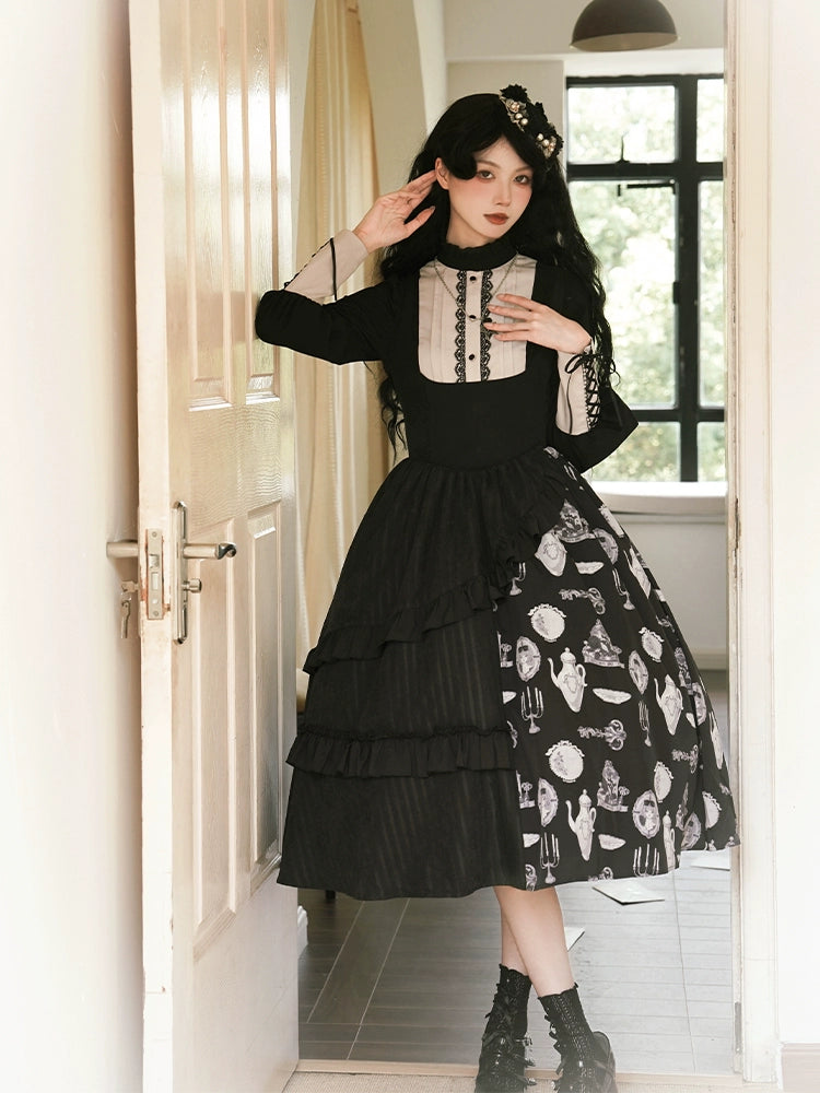 Gothic Cameo Dark Artistry Dress