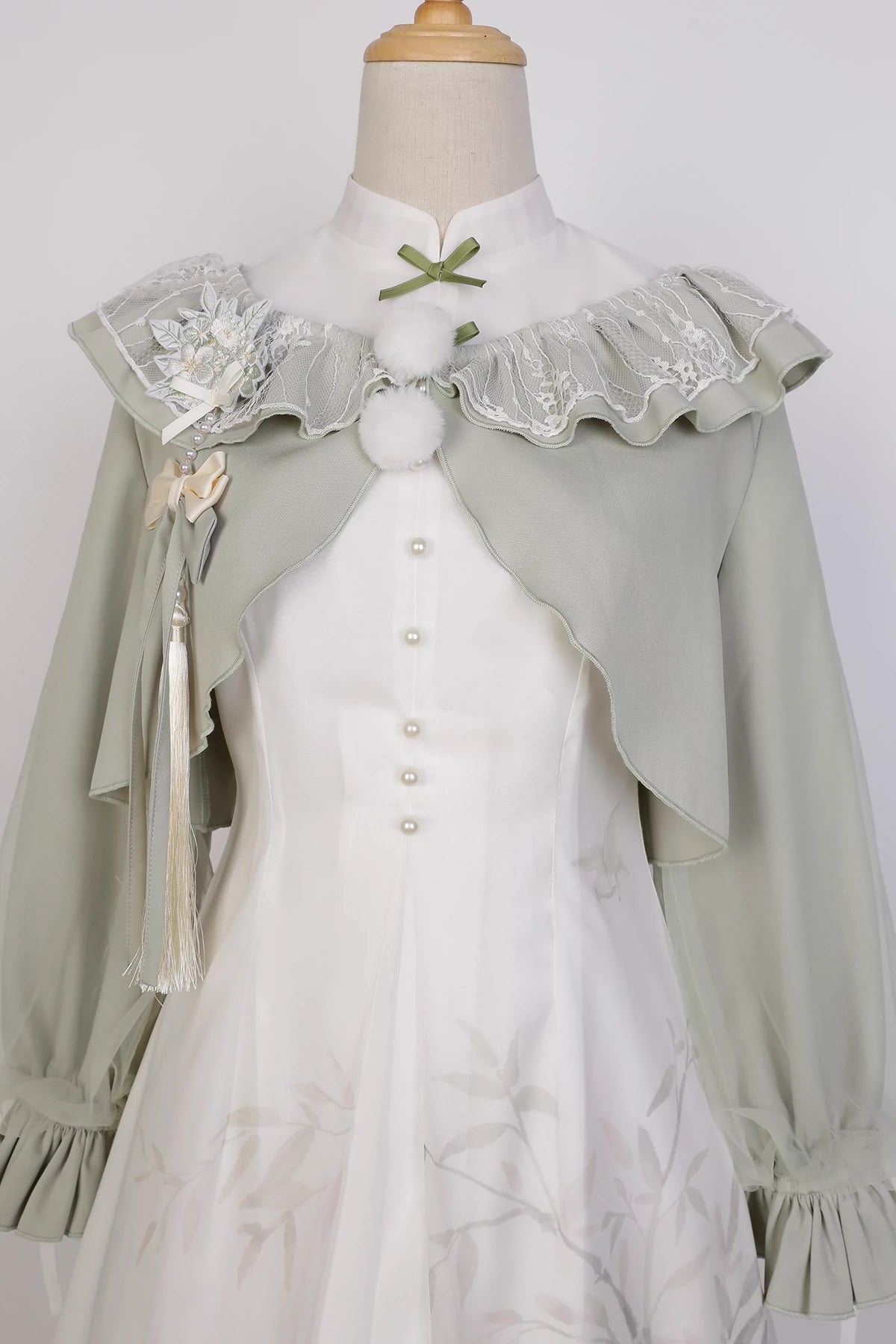 Ethereal Sage Fairy Lolita Dress