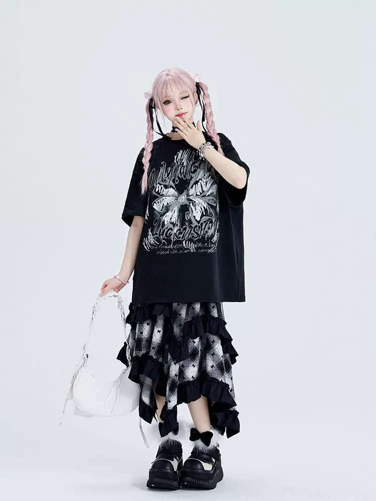 Dark Butterfly Oversized T-shirt