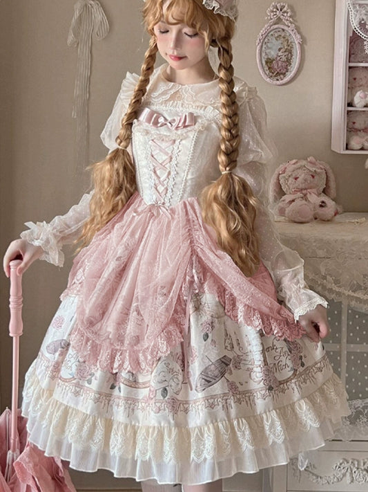 Blushing Pastel Fairy Tale Dress