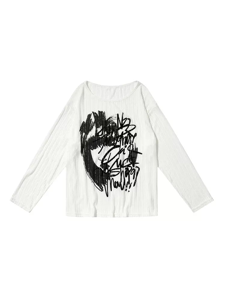 Edgy Urban Graphic Top