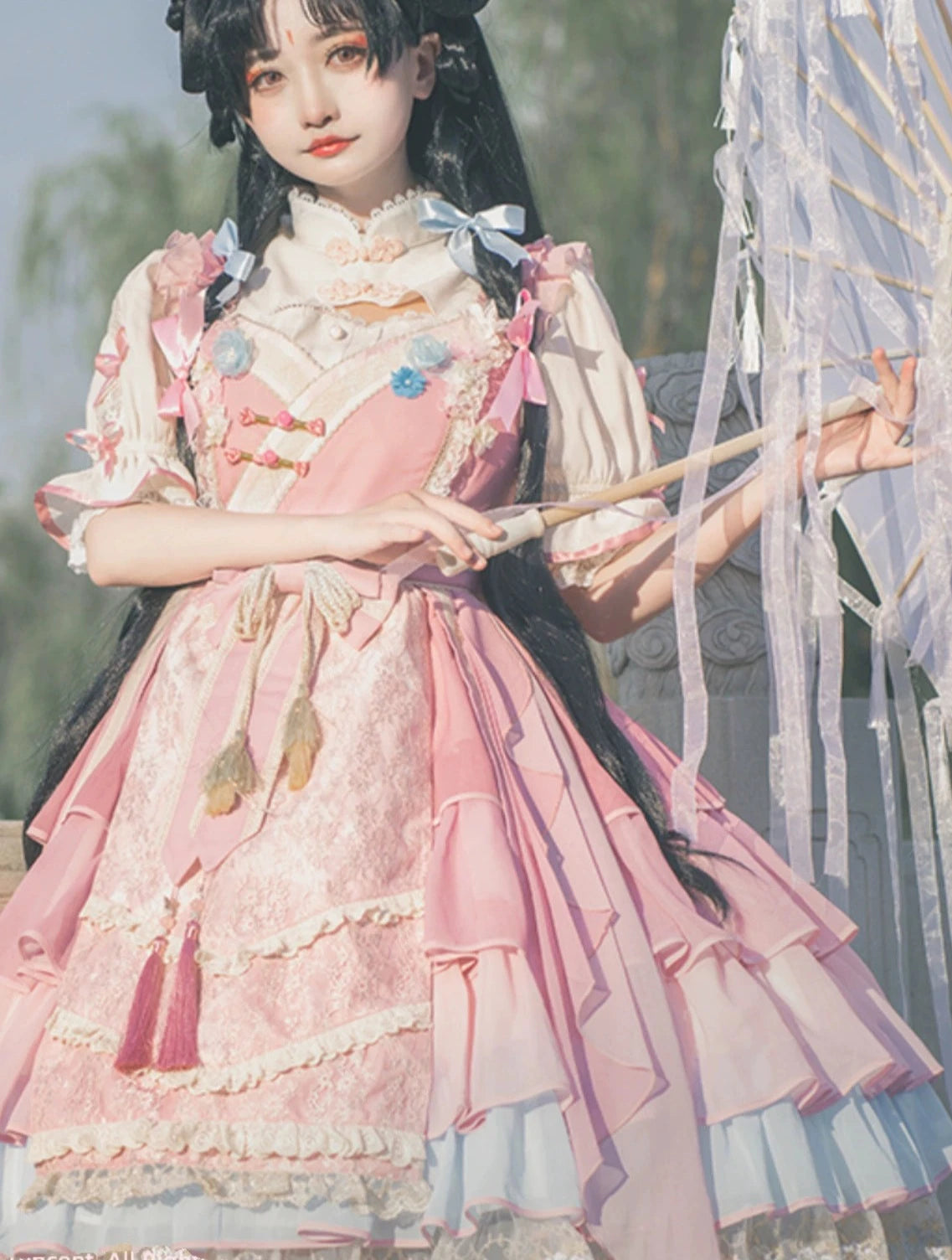 Rosy Enchantment Princess Dress