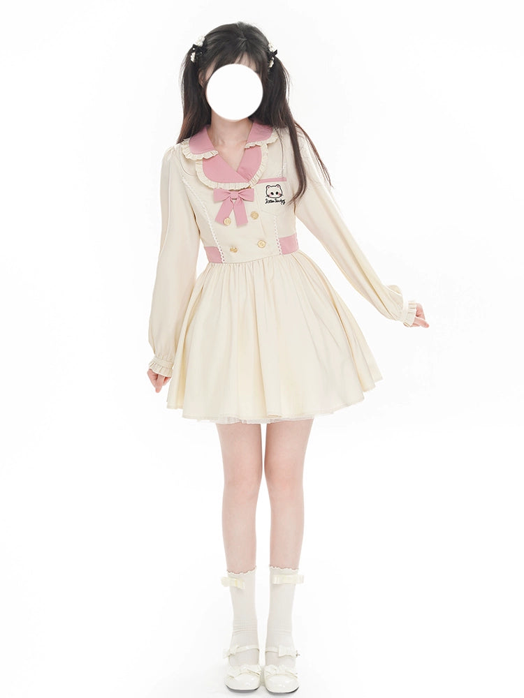 Sweet Cream Pastel Dress