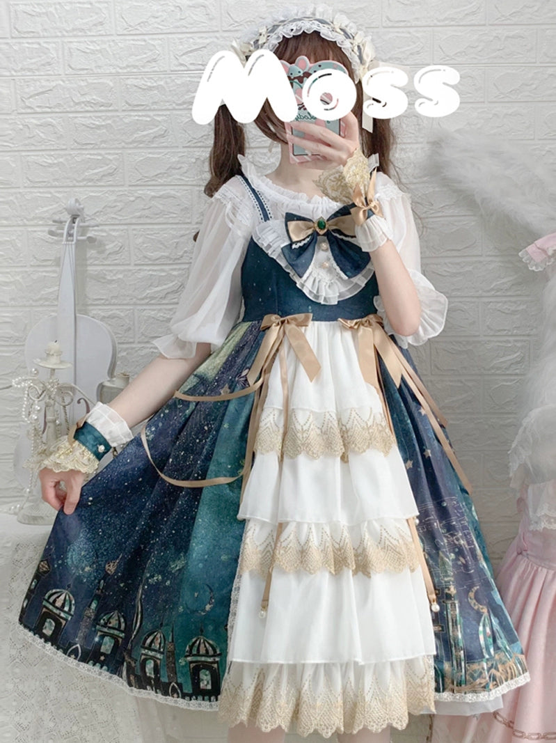 Starlit Midnight Magic Lolita Dress