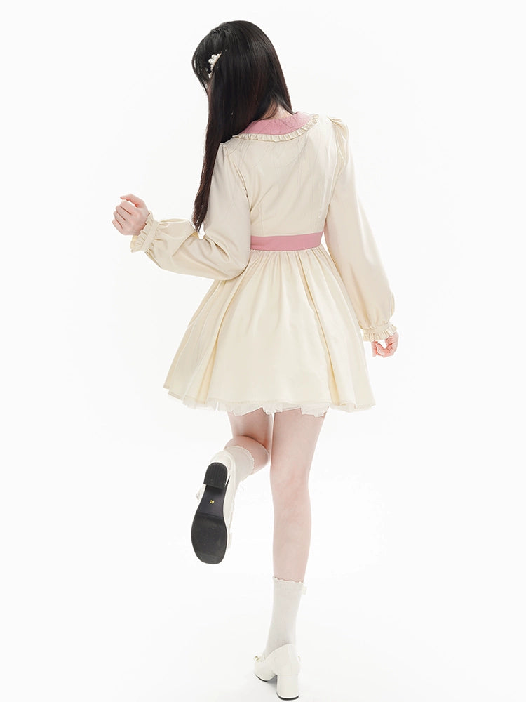 Sweet Cream Pastel Dress