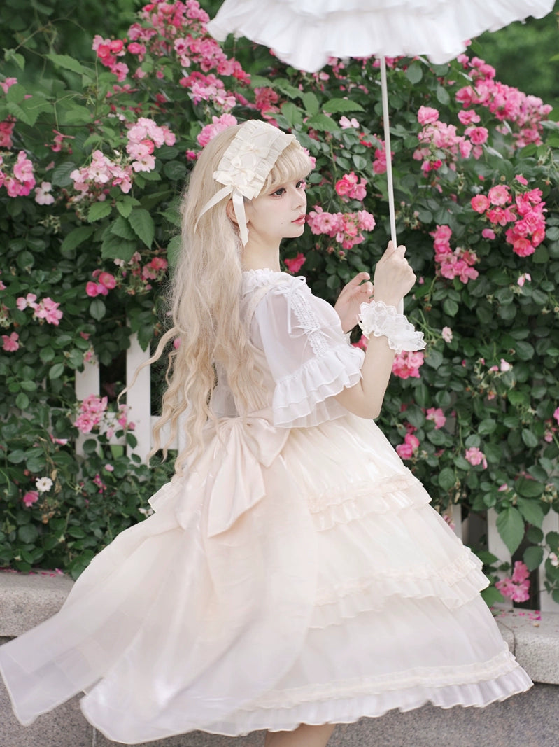 Creamy Lace Elegance Lolita Dress