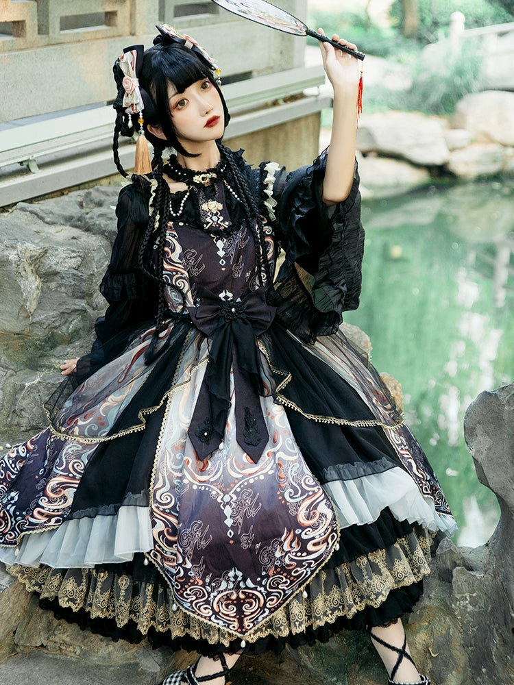 Mystic Baroque Elegance Dress