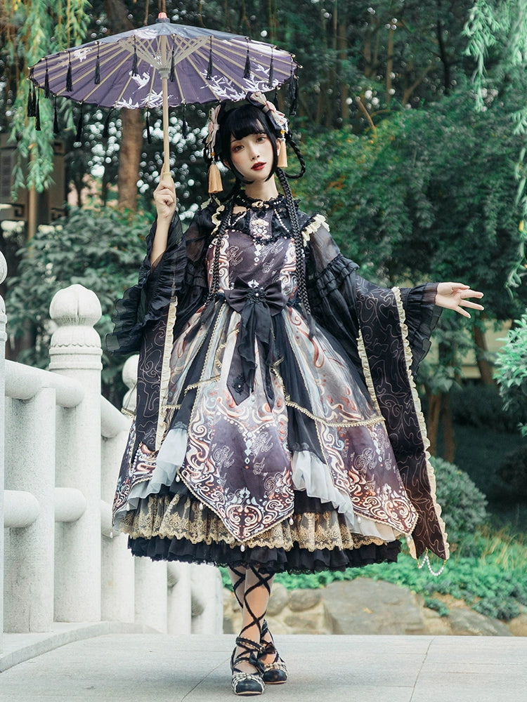 Mystic Baroque Elegance Dress