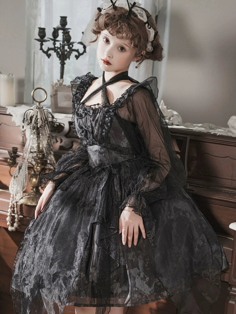 Mystic Shadow Gothic Dress