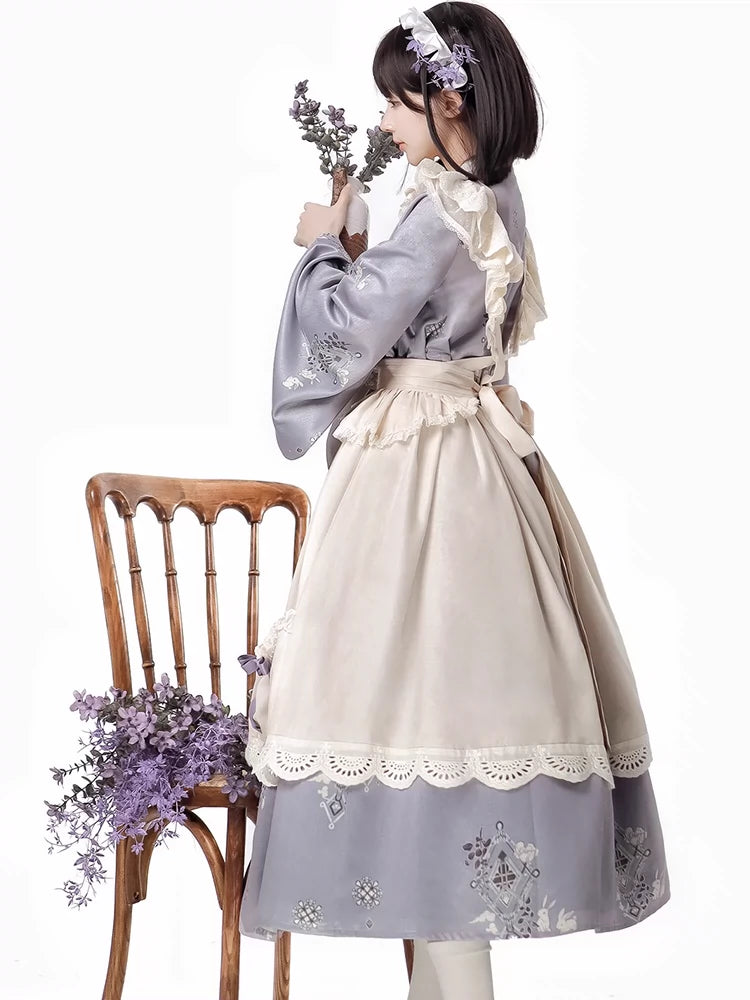 Lavender Lace Lolita Dress