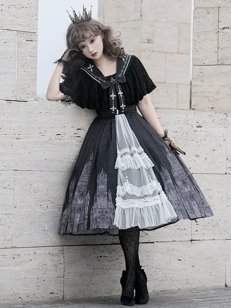 Gothic Cathedral Nocturnal Dress