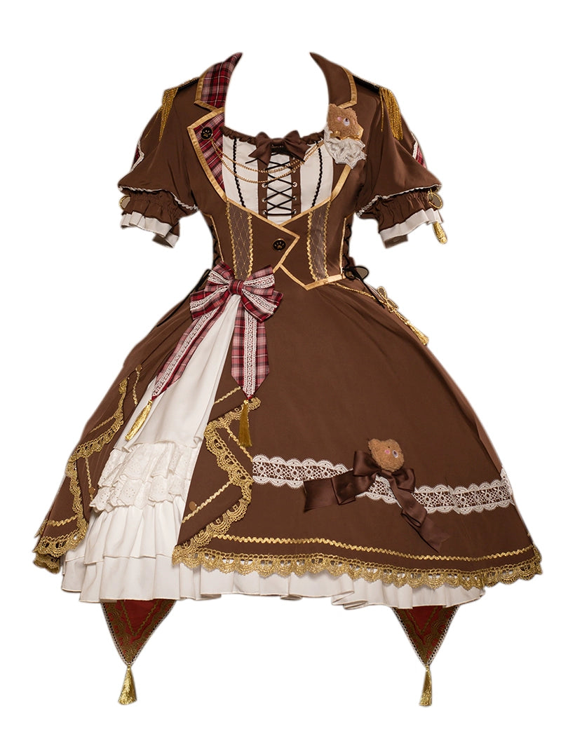 Chocolate Teddy Lolita Dress