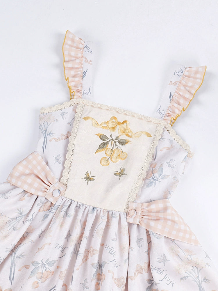 Vintage Blossom Meadow Maiden Dress