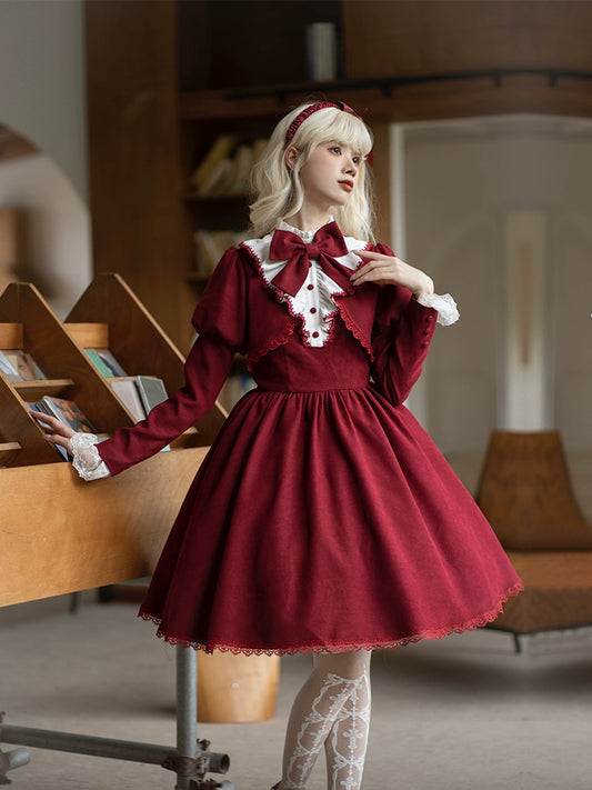 Royal Red Charm Princess Dress