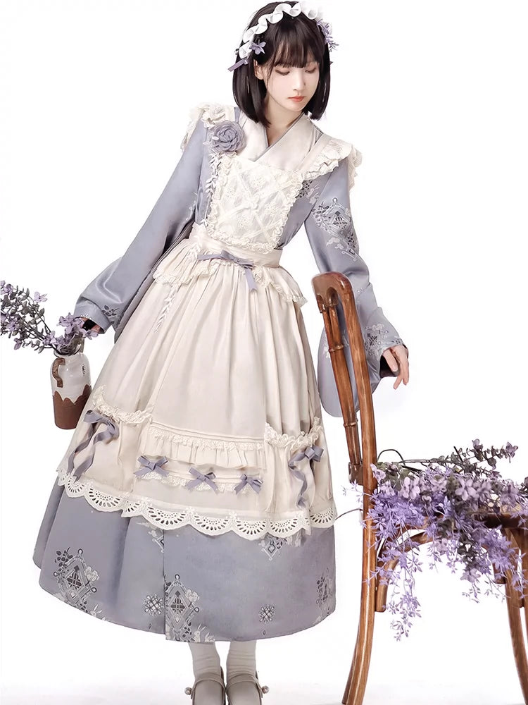 Lavender Lace Lolita Dress