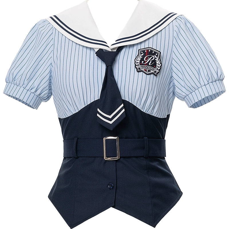 Sailor Collar Schoolgirl Set